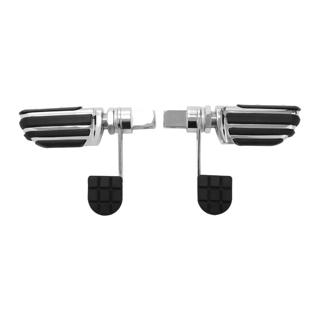 Chrome Footpegs Footrests for Honda VTX1300 (2003–2009) VTX1800 (2002–2011)