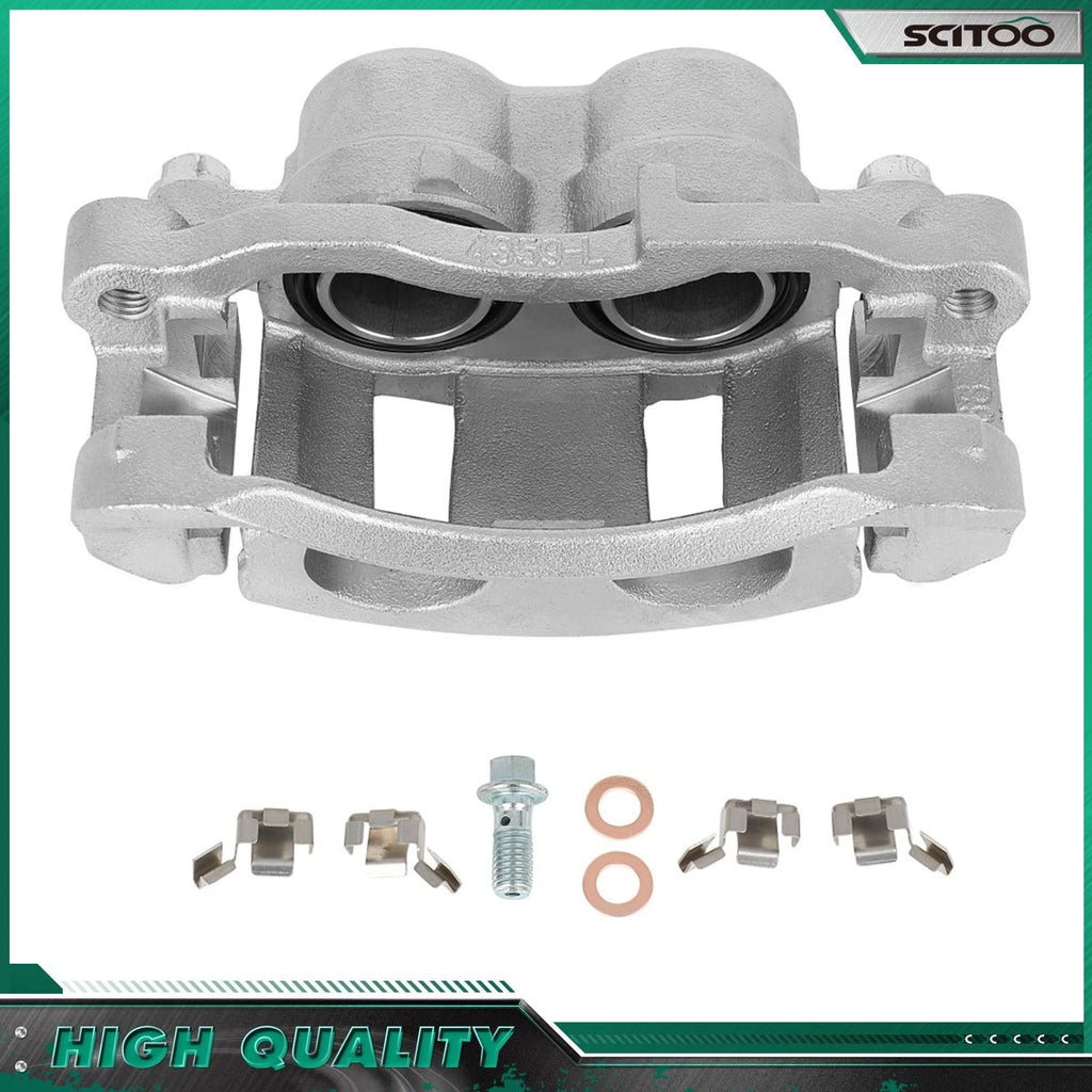 Front Left Brake Caliper w/ Bracket for Chevrolet Blazer GMC Jimmy (1998–2005)