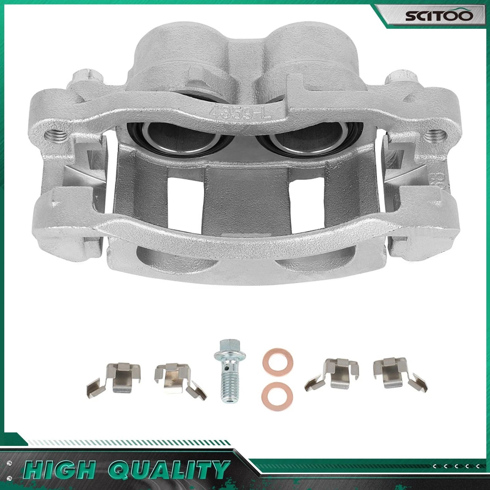Front Left Brake Caliper w/ Bracket for Chevrolet Blazer GMC Jimmy (1998–2005)