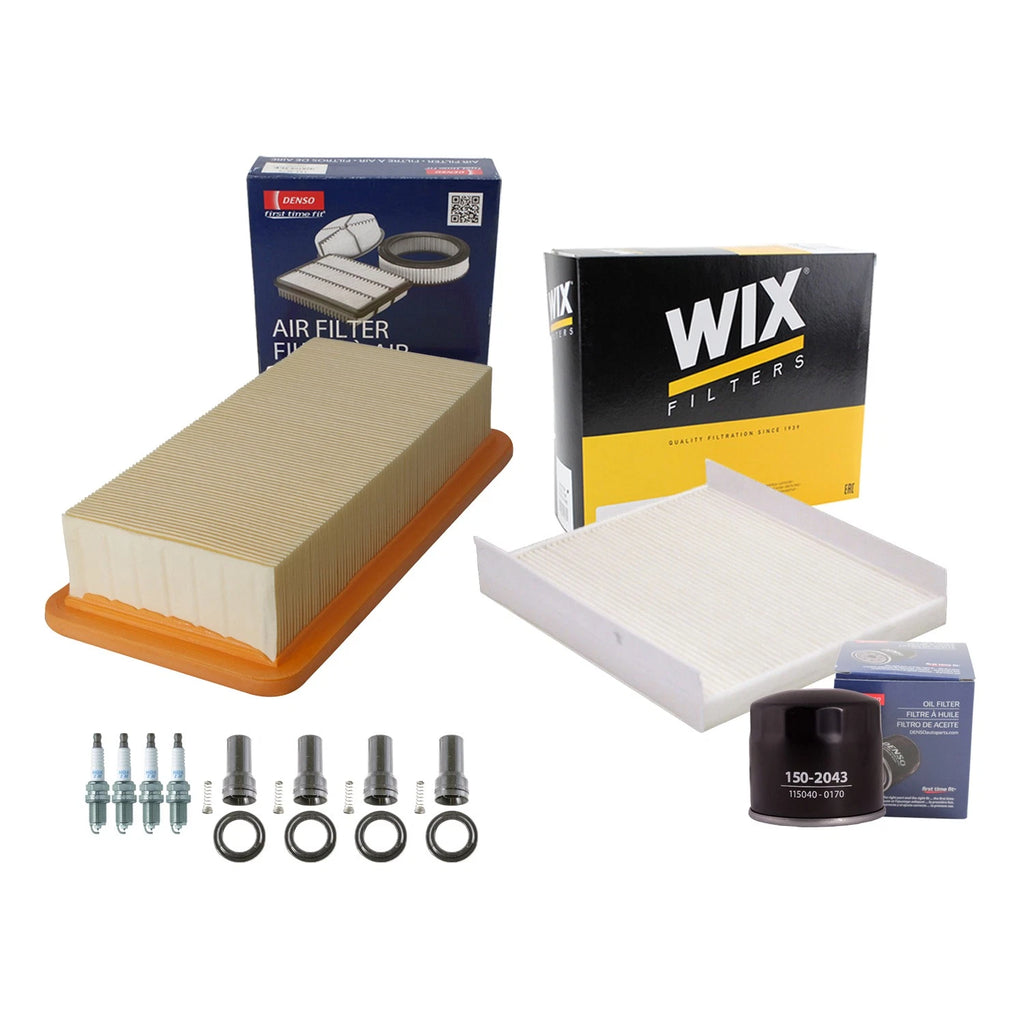Tune Up Kit with 4 NGK Spark Plugs & Boots for Hyundai Accent (2010–2017)