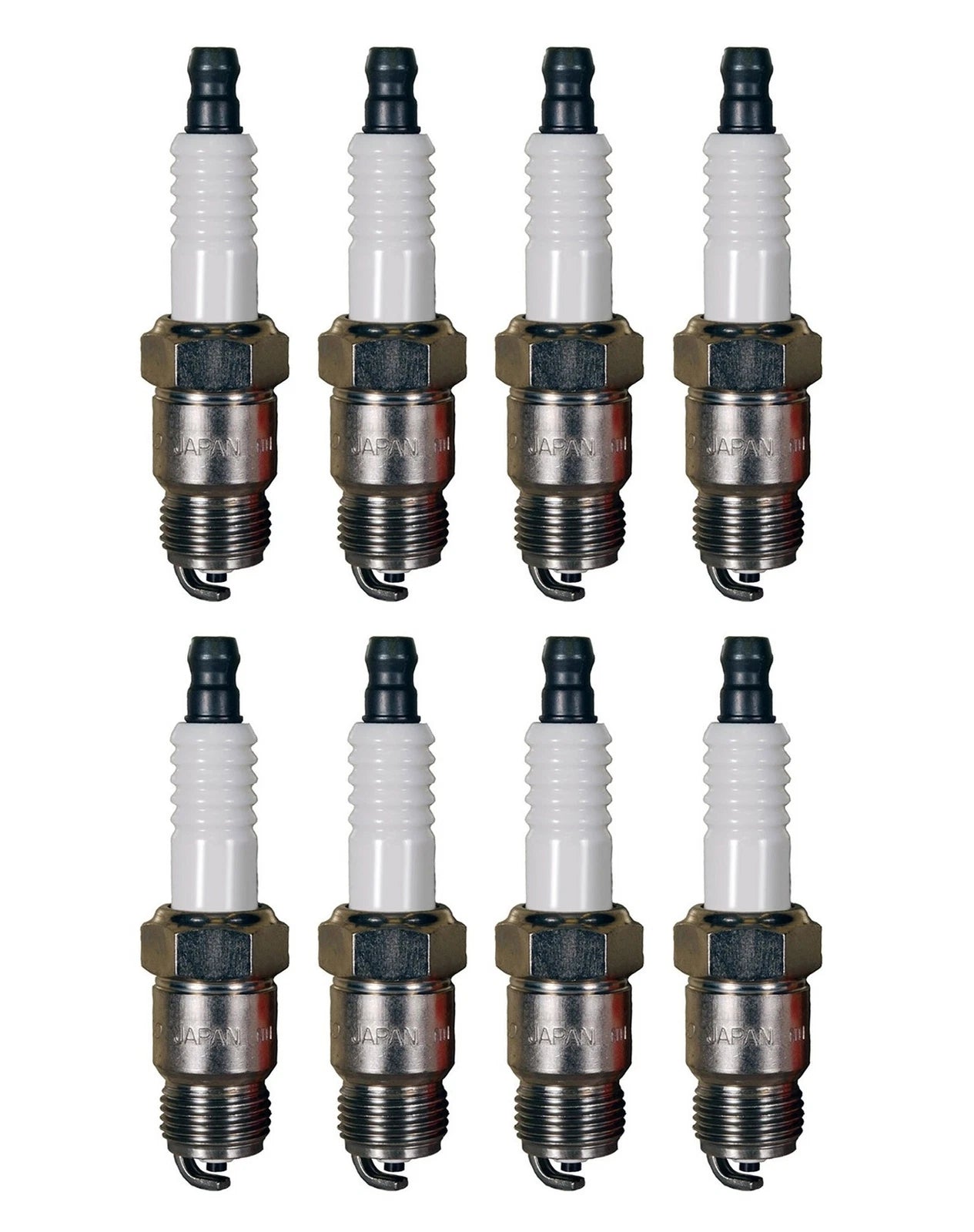 Set of 8 U-Groove Spark Plugs Gap 0.044 for V8 (Denso)
