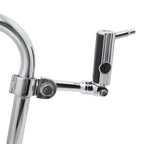 Chrome Gear Skull Footpeg Mount Kit for 1.25" Engine Guard (Defiance)