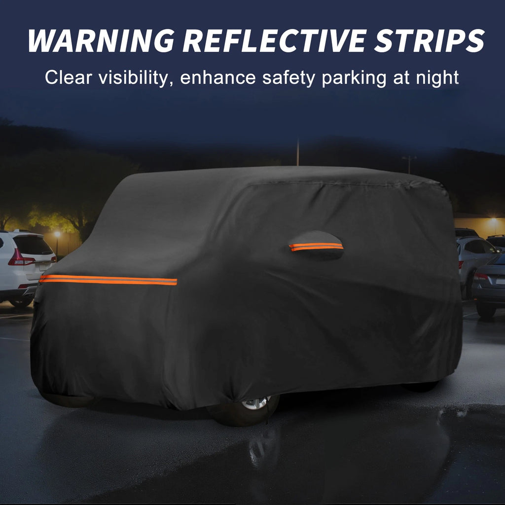 Waterproof Car Cover for Suzuki Every (All Weather, Black, Aluminum Film)