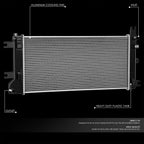 Aluminum Core Radiator Replacement for Nissan Leaf (2013–2017) DPI13442