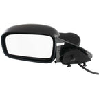 Power Mirror for Jeep Liberty (2002–2007) Left Textured Black Manual Folding