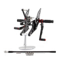 Rearset for Yamaha YZF 600 R6 (2003–2005) Black