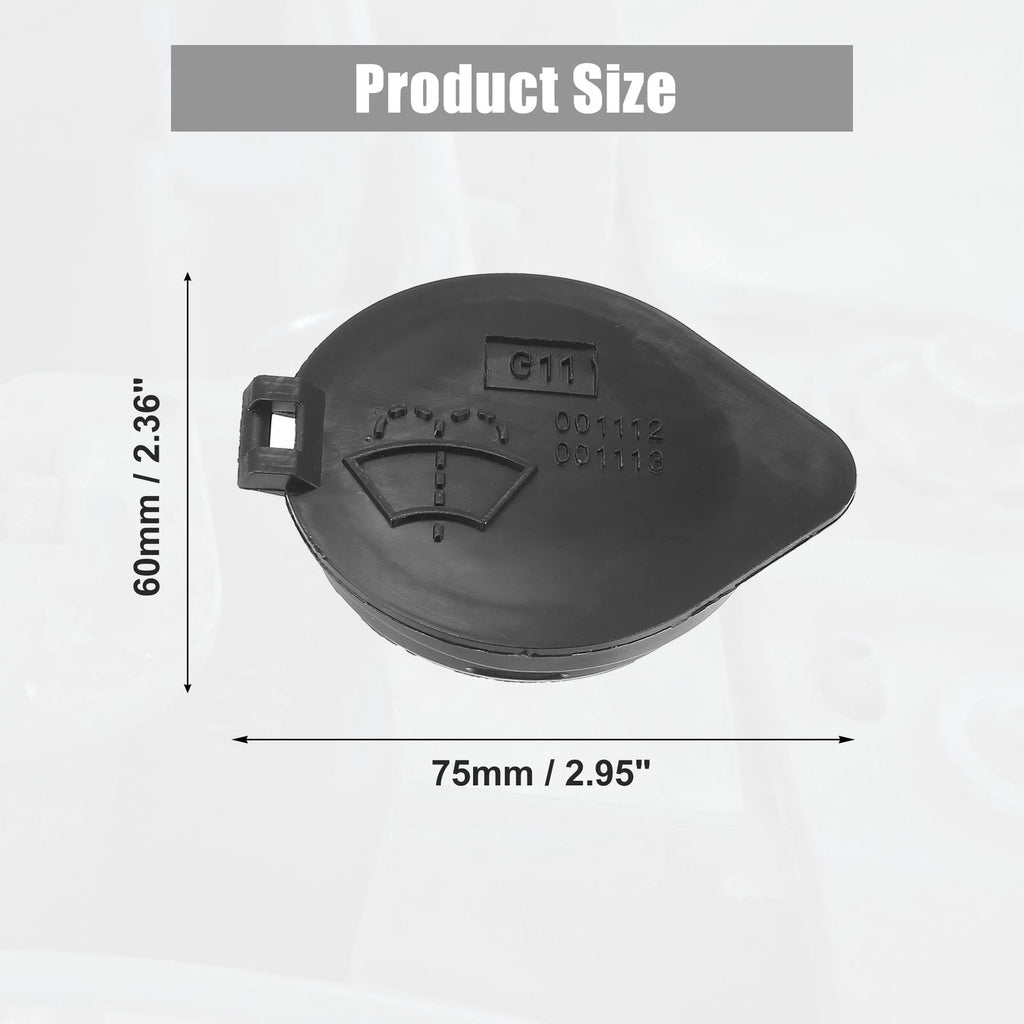2 Pcs Windscreen Washer Fluid Reservoir Cap for Toyota Lexus 