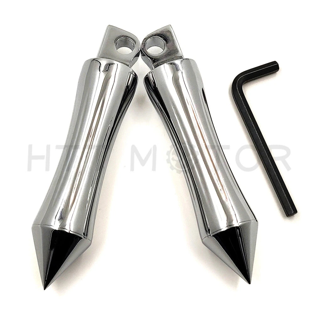 Chrome FootPeg for Harley Road King, Sportster 883, 1200 XL