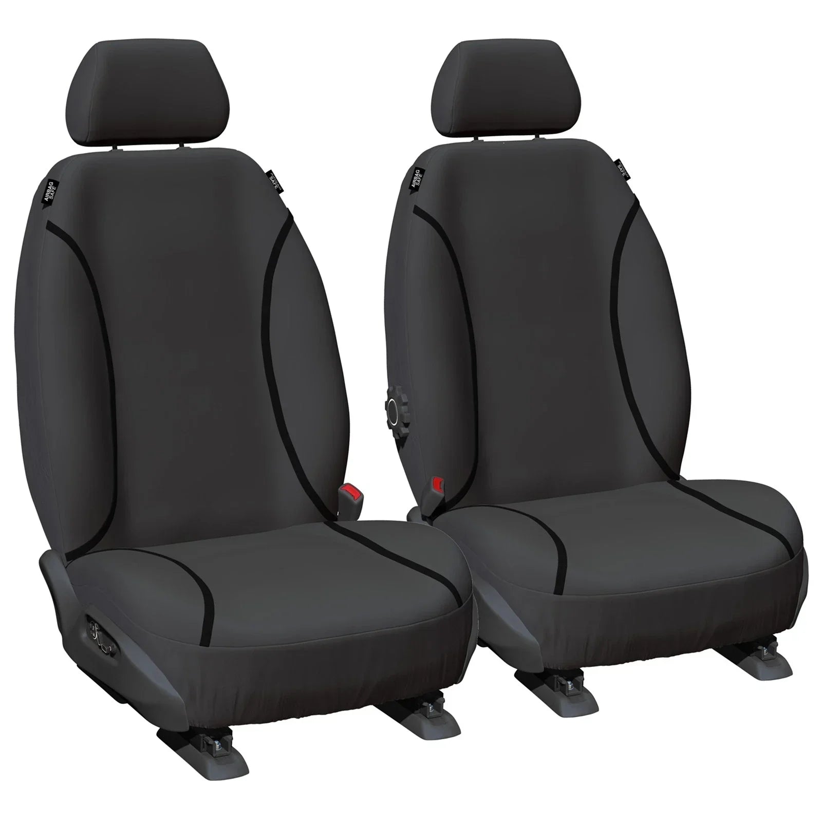 2 x Front Tailor-Made Canvas Seat Covers for Toyota Hilux GUN135/GUN136(2015–21)