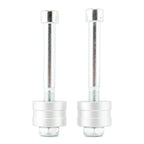 Ducati Hypermotard 1100 Handle Bar Risers Kit 2007-2009 Silver