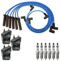 Set of 3 Ignition Coils & 6 NGK Iridium IX Spark Plugs for Malibu