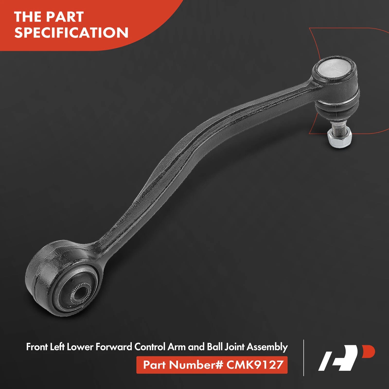 Front Left Lower Control Arm with Ball Joint for BMW E34 E39 (1988-2003)