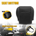 Black Leather Right Bottom Seat Cover for Dodge Ram 1500 2500 3500 (2013–2018)