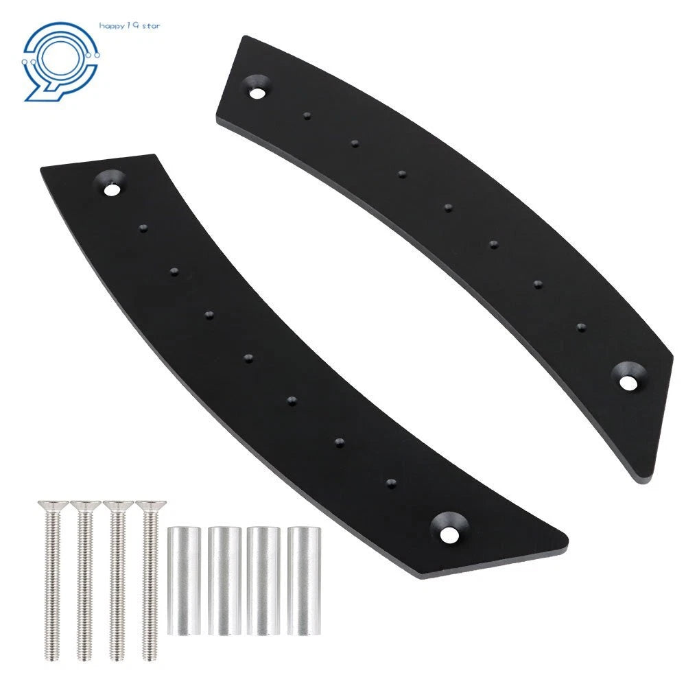 Set of 2 Black Interior Door Handle Panels for VW Beetle (1998-2010)
