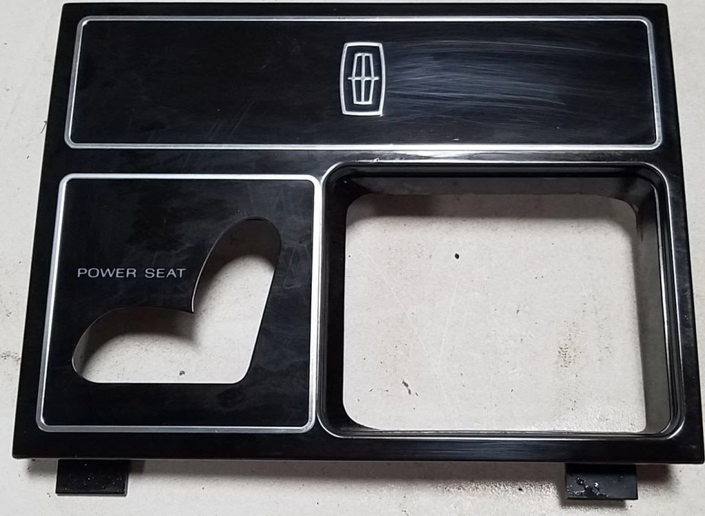 RH Front Door Seat Switch Panel for Lincoln Continental (1991–1993)
