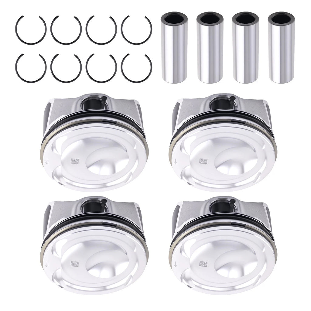 Set of 4 Engine Pistons for Ford Focus Mustang Lincoln MKC (2015–2019)
