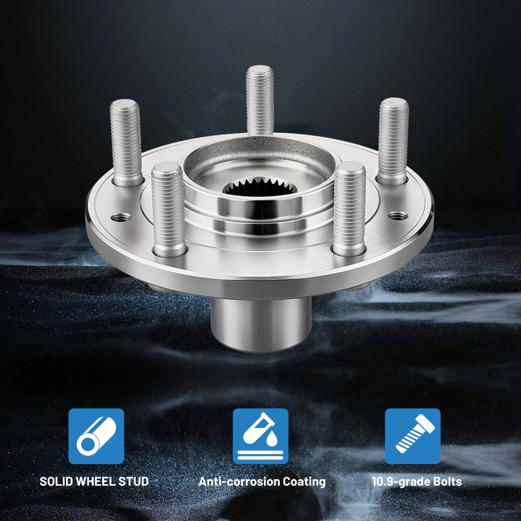 Front Wheel Bearing Hub Assembly for 2006–2012 Ford Fusion (2.3L 2.5L 3.0L)
