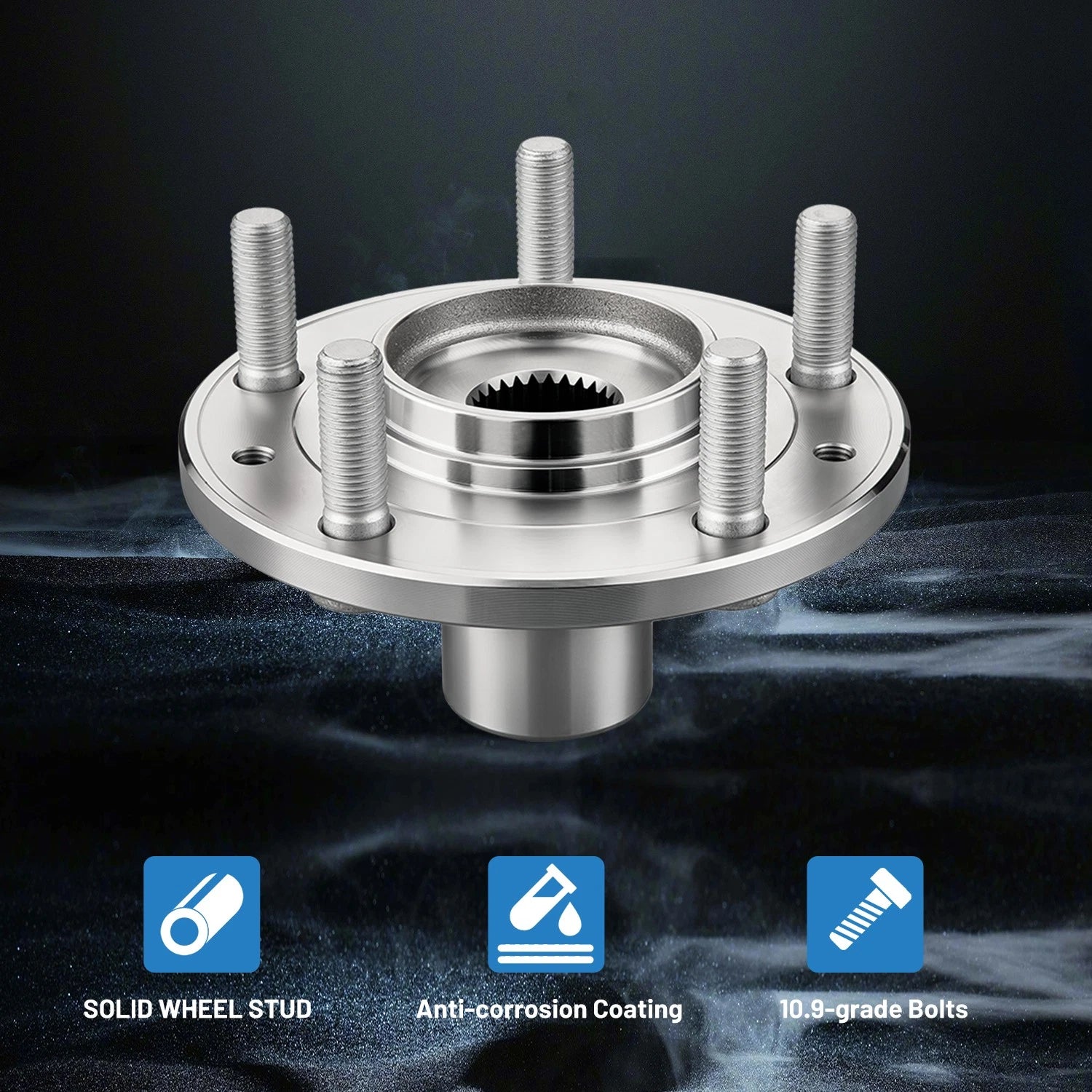 Front Wheel Bearing Hub Assembly for 2006–2012 Ford Fusion (2.3L 2.5L 3.0L)