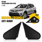 1 Pair Side Rear View Mirror Corner Triangle Trim for Toyota RAV4 (2013–2018)