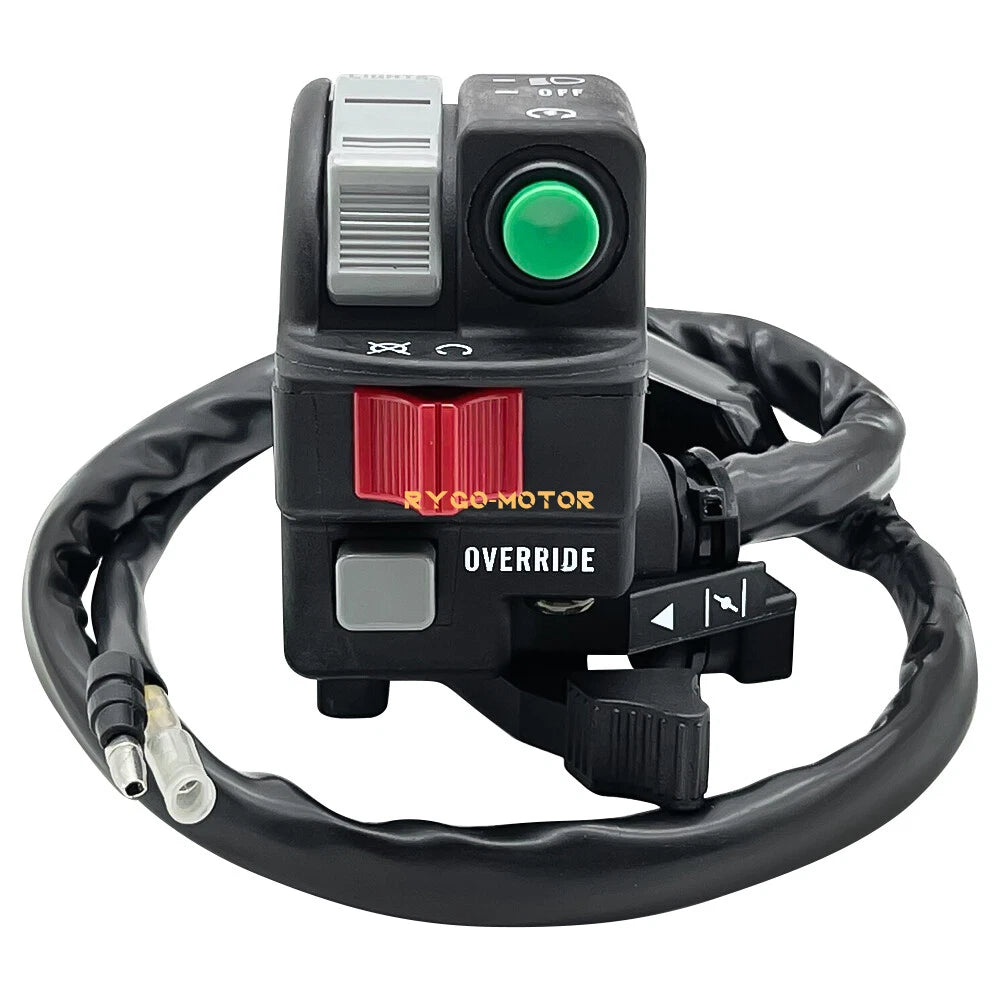 Handlebar Start Stop Switch Headlight for Kawasaki Prairie 300 360 400 (2002–2013)