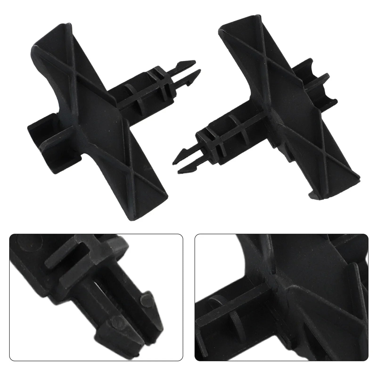 Black Plastic Hood Locking Mechanism for Smart Fortwo (2008���2012)