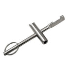 Valve Key Triangle Wrench Tool for Water Meter Shut Off Valve