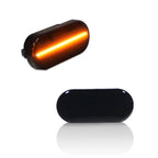 Set of 4 Smoke Amber LED Side Marker Lamps for VW MK4 Golf GTI R32 Jetta (1999–2006)