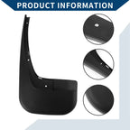 Mud Flaps Splash Guards 1 Set for Mercedes-Benz Viano Vito (2012-2015)