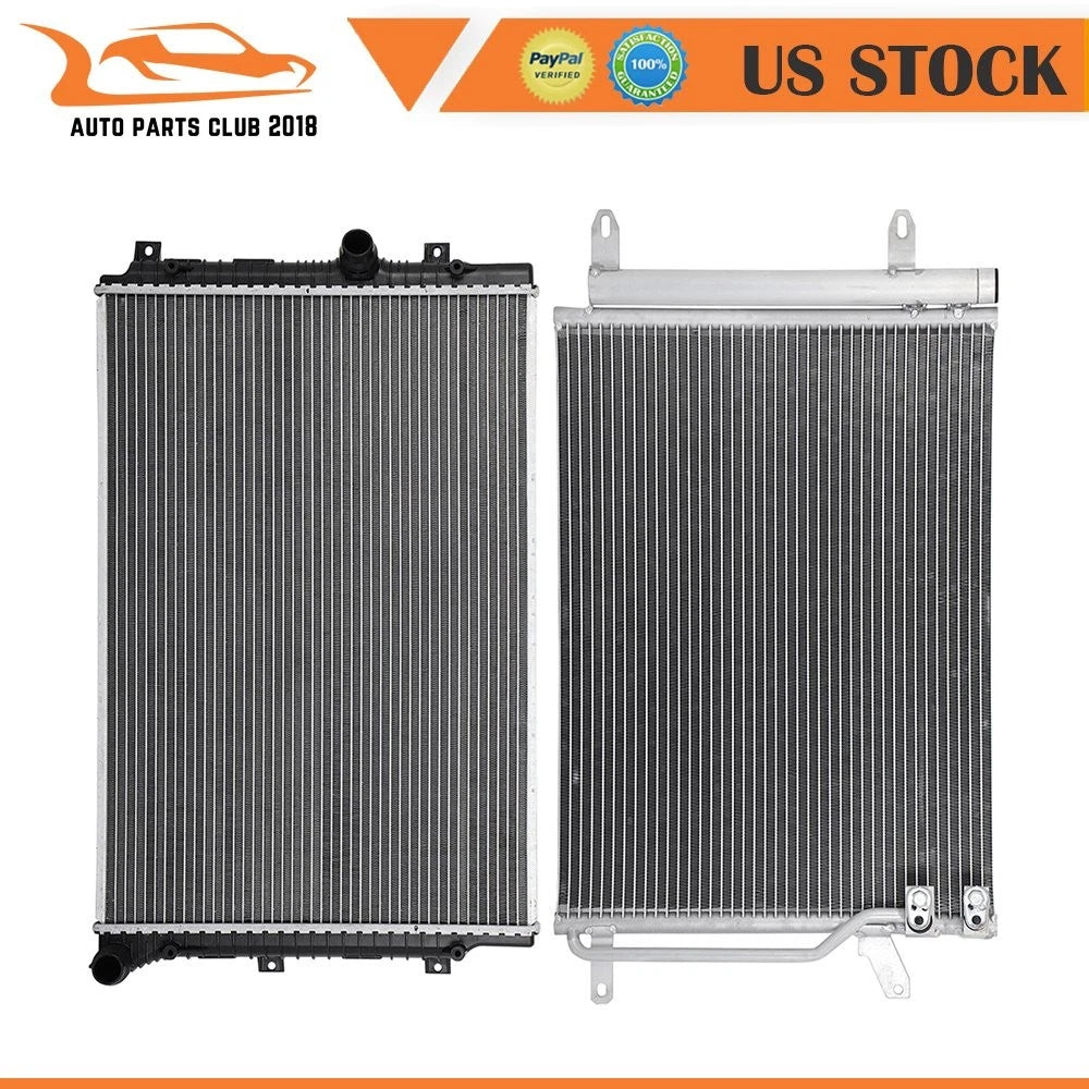 Radiator and AC Condenser for Volkswagen Beetle Jetta (2014–2015)