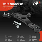 Front Left Lower Control Arm with Ball Joint for Hyundai Sonata (2011-2014)