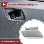 Front Right Washer Nozzle Cover Cap No. 4K0955276 for Audi A6 (2019–2024) Gray