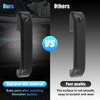 Set of 4 Gloss Black Door Handle Cover Trim for Ford F-150 F-250 F-350 