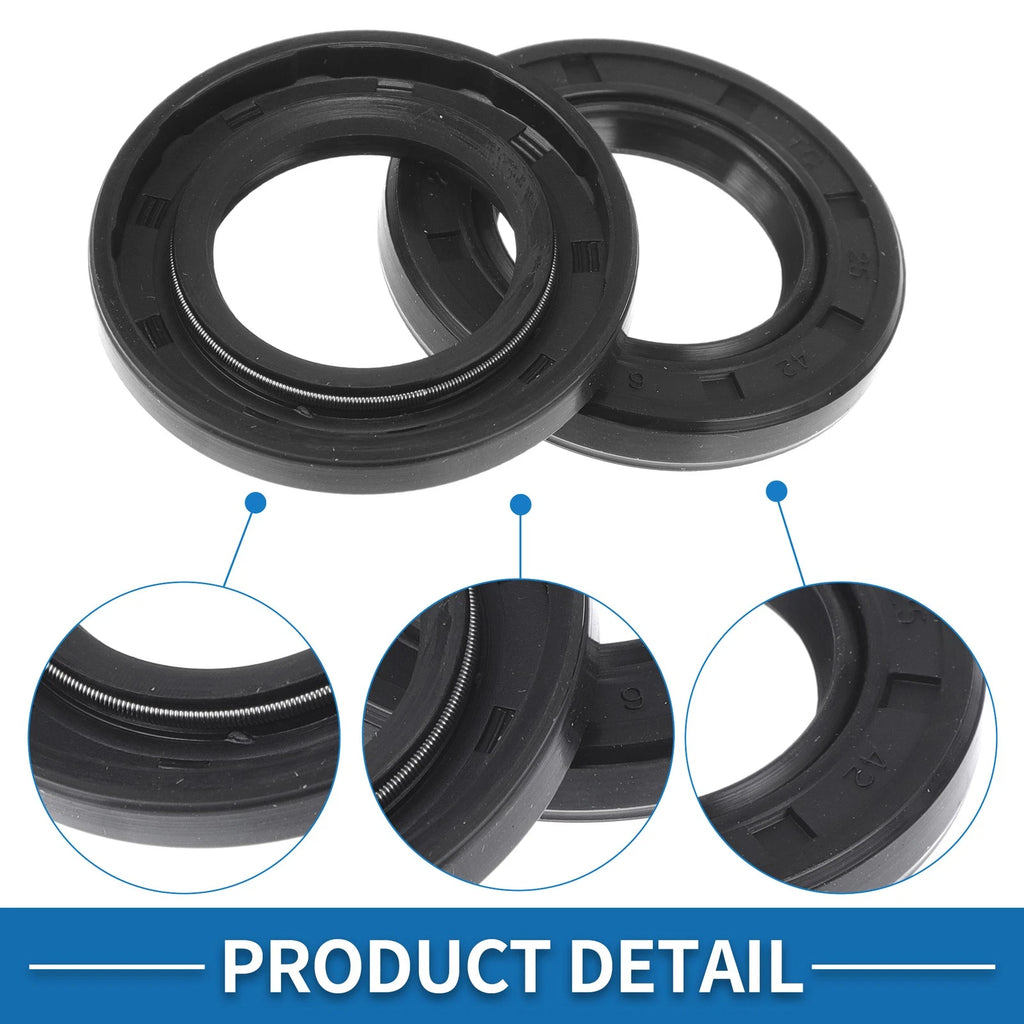 Set of 5 Oil Seal Rotary Shaft Seal for Various Models (25x42x6mm)