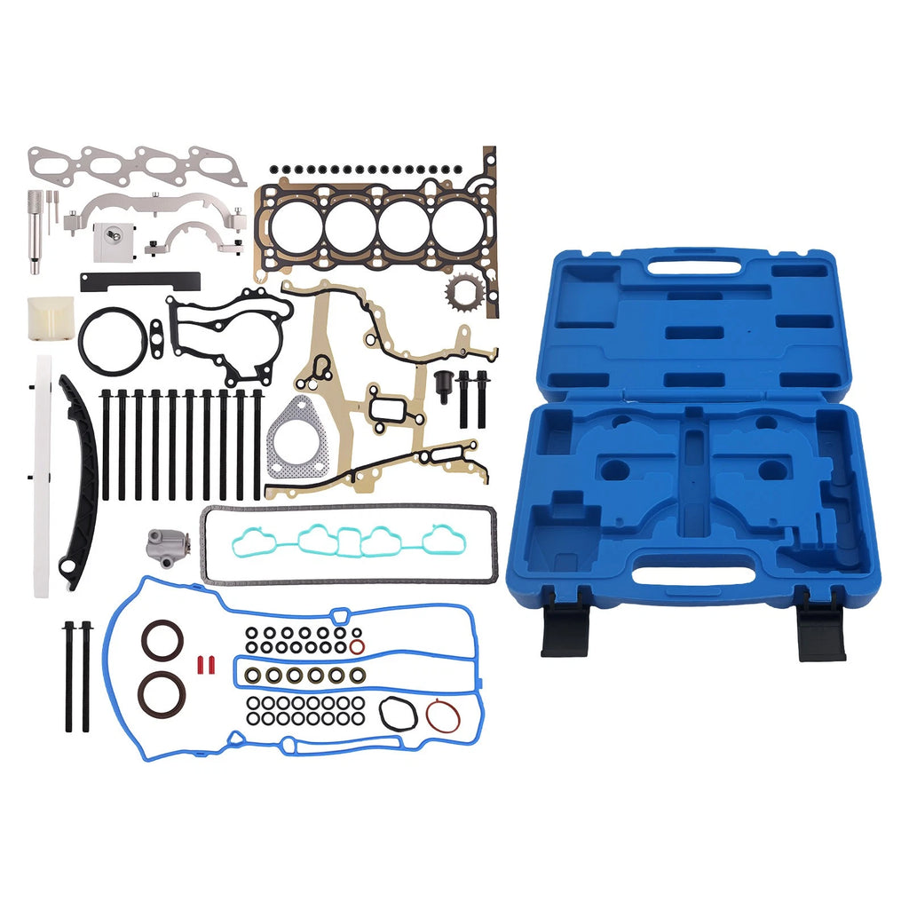 Timing Chain Locking Tool Kit+Head Gasket Set for Chevy Cruze Sonic Trax 1.4L