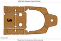 EVA Foam Teak Deck Floor Mat for Beneteau Flyer 650 Open (2004)