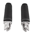 Set of 2 Front Footpegs Footrests for Yamaha YZF R6 R1 (1998–2009) Black