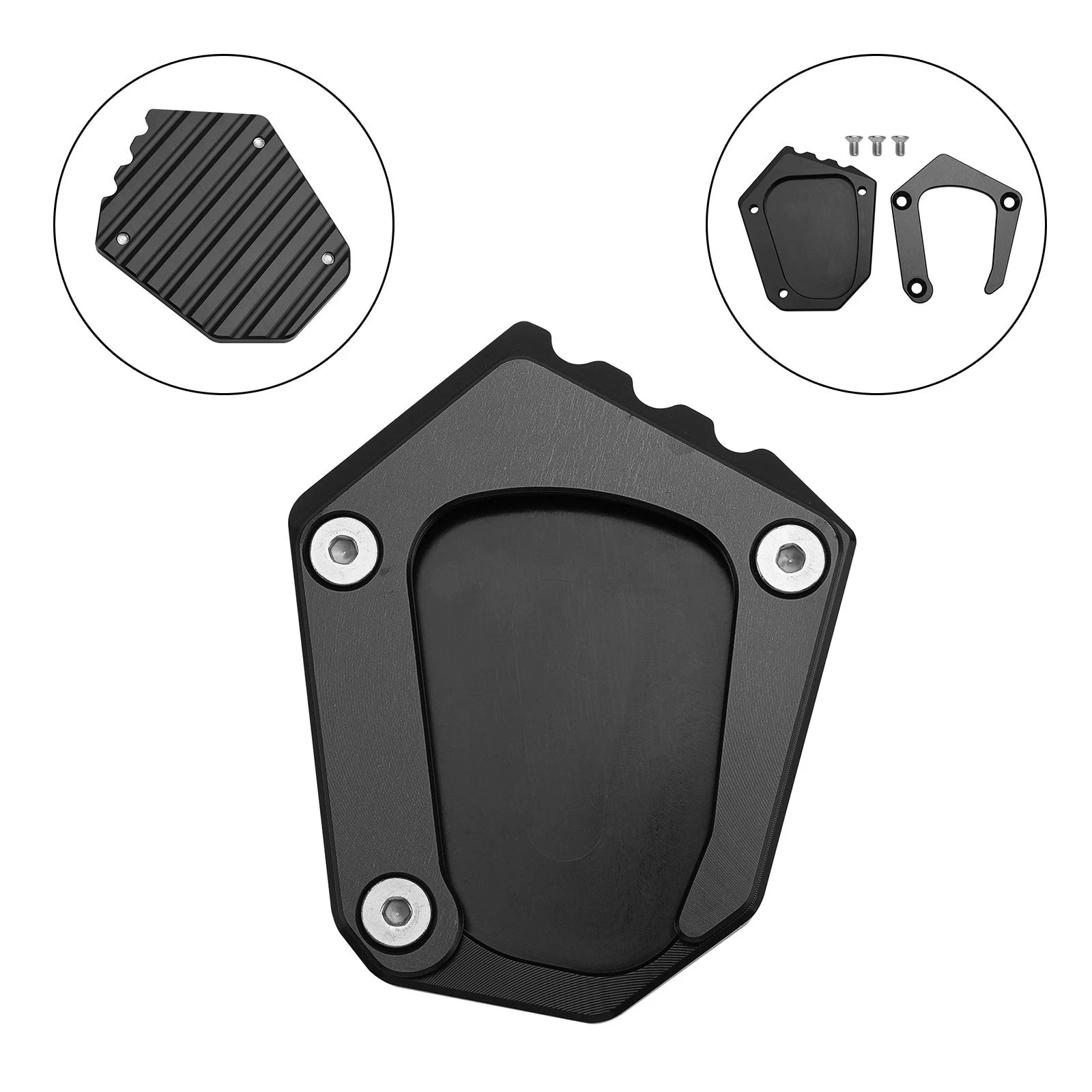 Kickstand Enlarger Plate Pad for BMW K1600 (2016–2022)