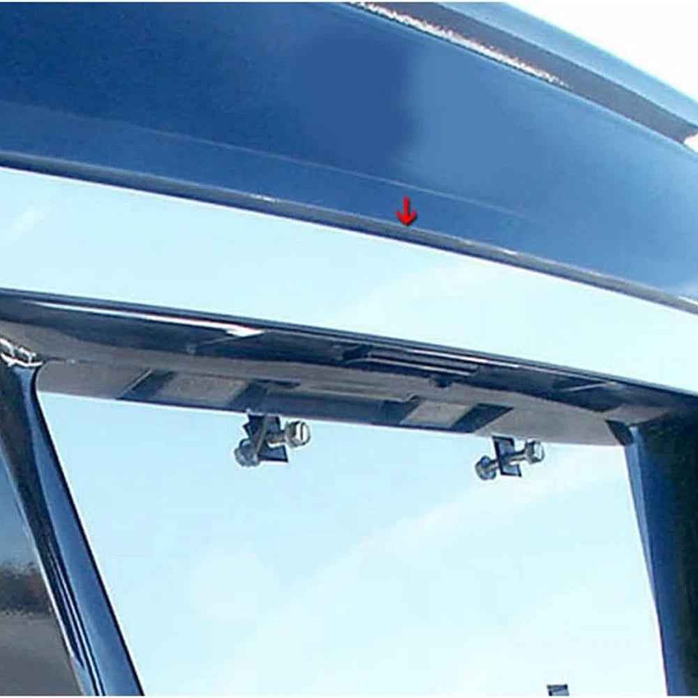Luxury License Plate Trim Stainless Steel for Mercury Sable (2008–2009)