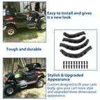 Fender Flares for Yamaha G14 G16 G19 G20 G22 Golf Cart (W/ Hardware)