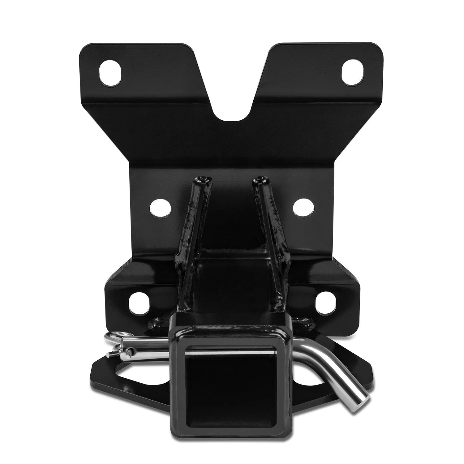 2" Rear Tow Hitch Receiver for Can-Am Maverick (2017–2023) - Black Powdercoat