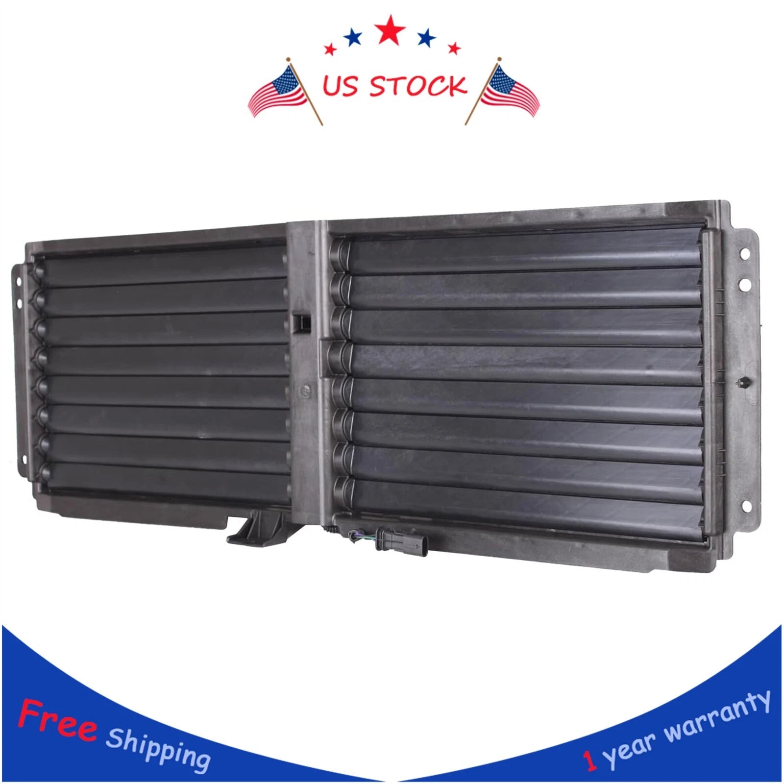 Front Upper Active Grille Shutter with Motor for Chevy Equinox GMC (2019-2023)