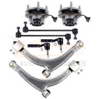 Control Arm and Wheel Bearing Set for Chevy Malibu (2008–2012)
