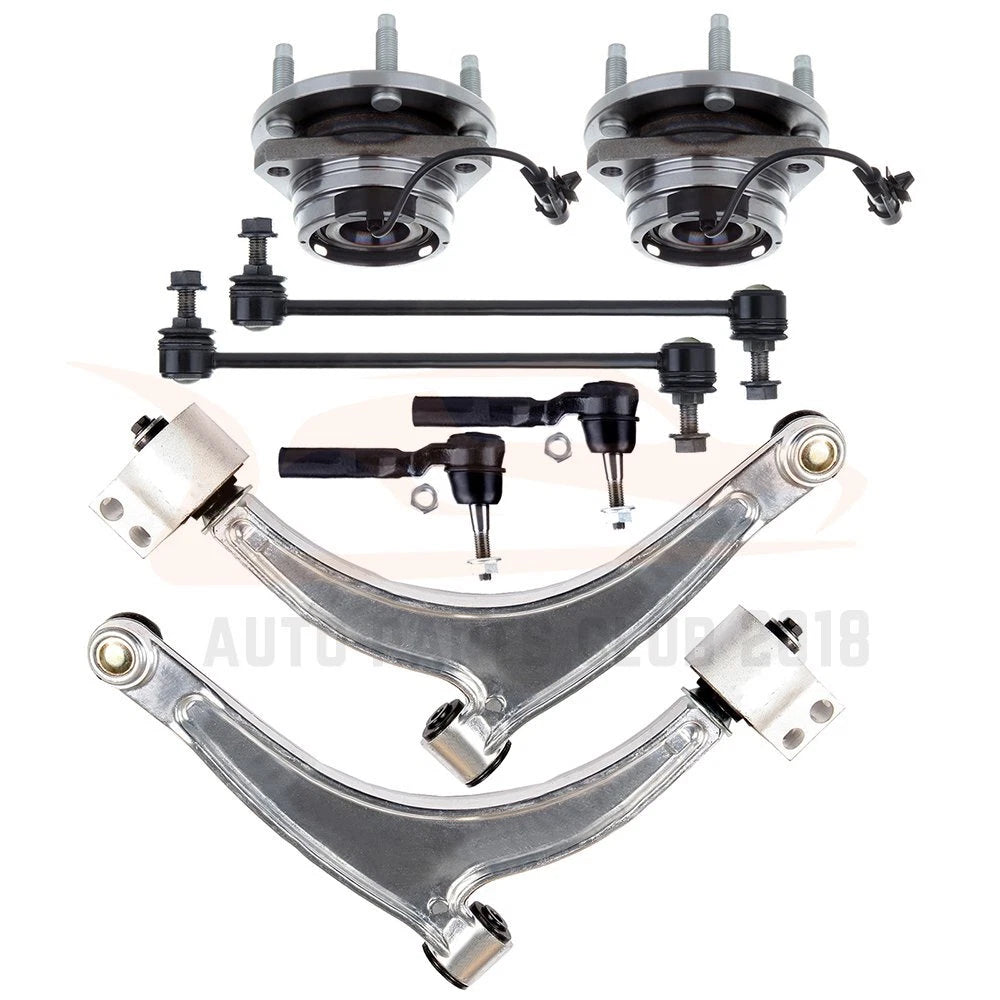 Control Arm and Wheel Bearing Set for Chevy Malibu (2008–2012)