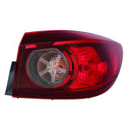 Outer Tail Light Assembly Replacement Passenger Side for Mazda 3 (2014–2018)