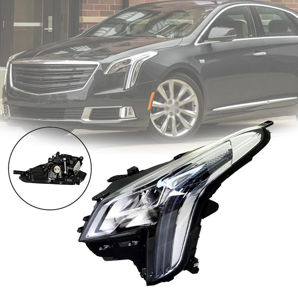 Headlight Assembly for Cadillac XTS (2018–2019) LED DRL Left Side