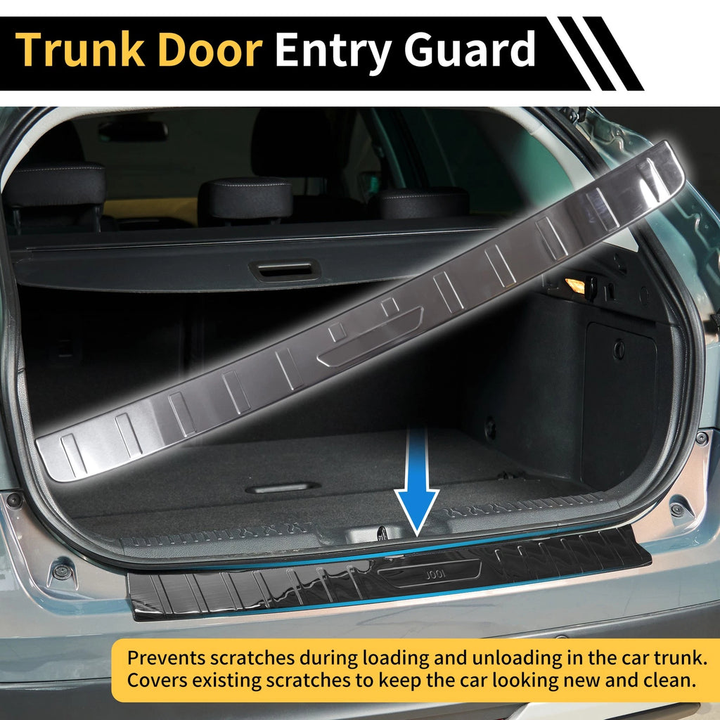 Rear Bumper Topper for Toyota Sienna (2011–2020) Silver Tone