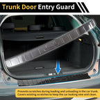 Rear Bumper Topper for Toyota Sienna (2011–2020) Silver Tone