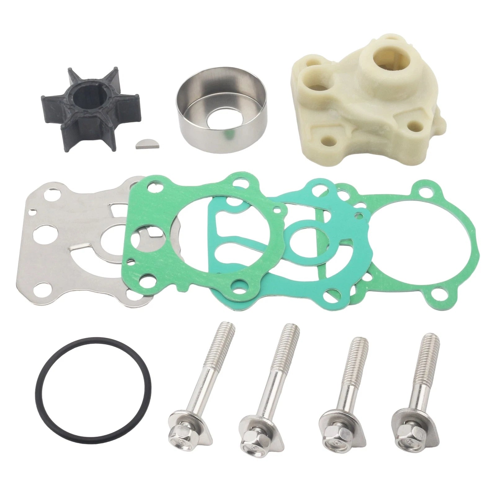 Water Pump Impeller Kit for Yamaha Outboard 50-70 HP (2-Stroke) (6H3-W0078-A0)