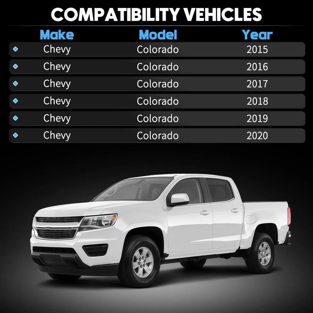 Front Bumper Support Filler Brackets for Chevrolet Colorado GMC Canyon (2015–2020)