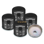 4 Pack Oil Filter & Wrench for Kawasaki (49065-7010, 49065-2071, 49065-0724)